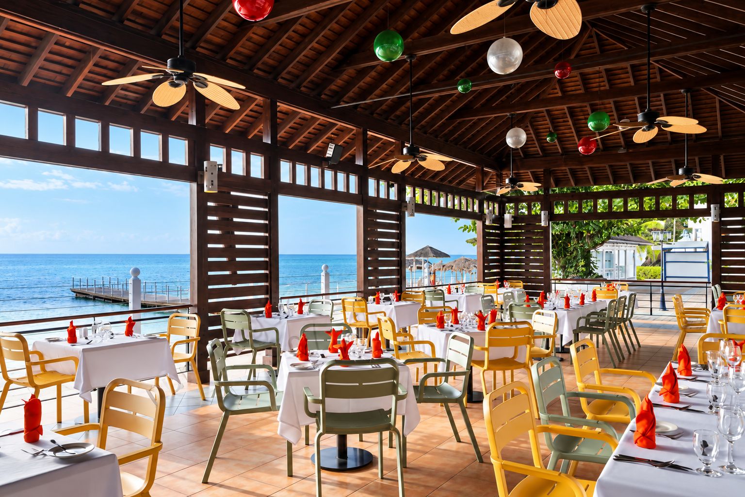 Ocean-view restaurant